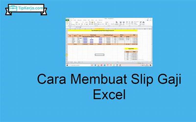 Tahapan Menghitung Gaji Pns Dengan Excel