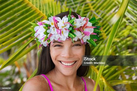Smiling Tahitian Woman