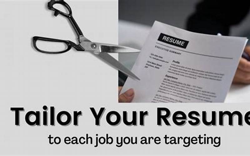 Tailor Your Resume
