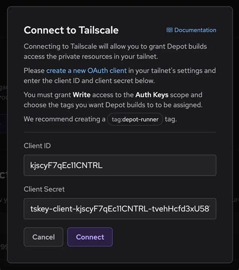 Tailscale integrations
