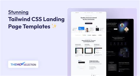 Tailwind Css Landing Page Templates