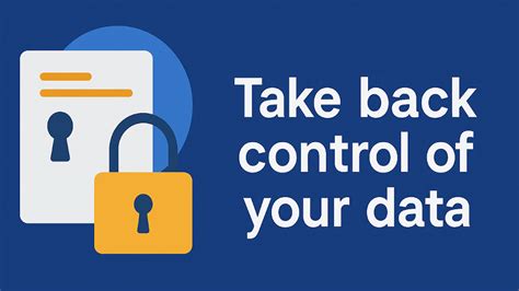 Take Control of Your Data on Google