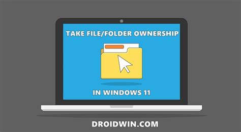 Take Ownership of Files