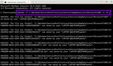 Take Ownership of Ngc Folder