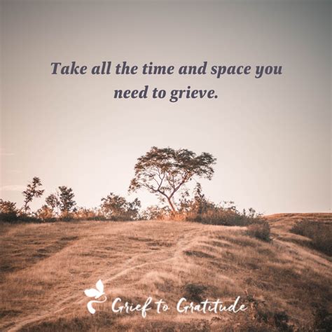 Take Time to Grieve