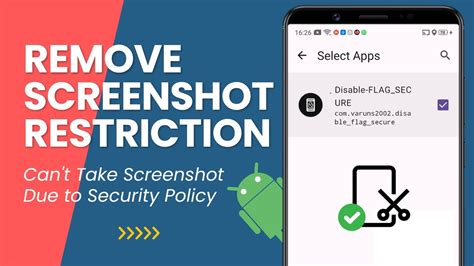 Take a Screenshot in Android Bypassing Restriction