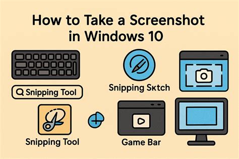 Take a Screenshot on Windows 10 with Native Tools