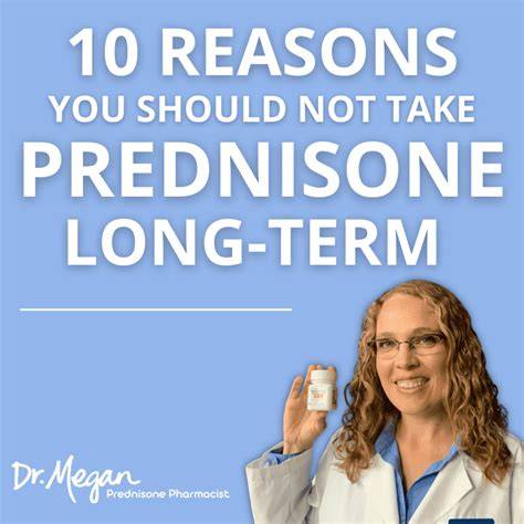 Take prednisone carefully to avoid complications