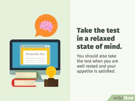 Take the Test in a Relaxed State subheadings