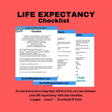 Taking Control: Improving Your Life Expectancy Score