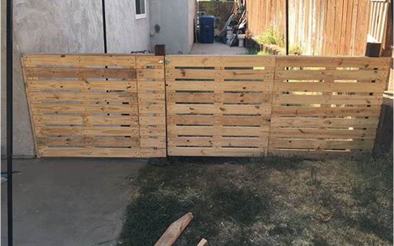 Tall Pallet Privacy Fence: Everything You Need To Know