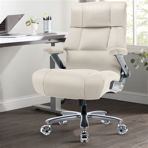 Flash Furniture Hercules Series Tall Office Chair with Arms in Black