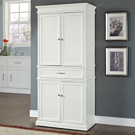 Sauder HomePlus 71" Tall 2Door Multiple Shelf Wood Storage Soft White Finish Walmart