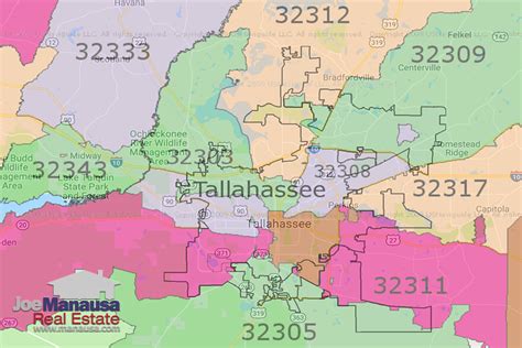 Tallahassee Zip Code Map Time Zones Map World