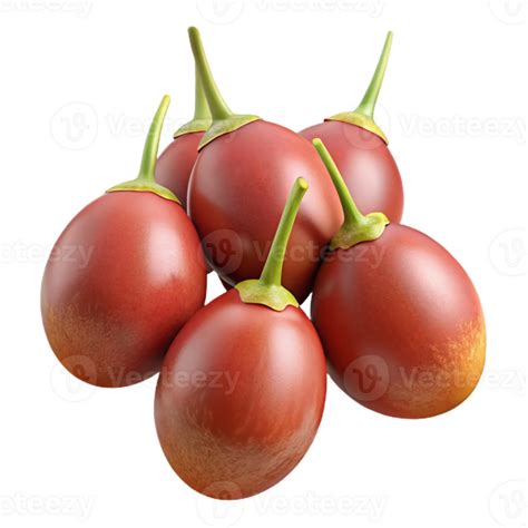 Tamarillo Half 3D PNG