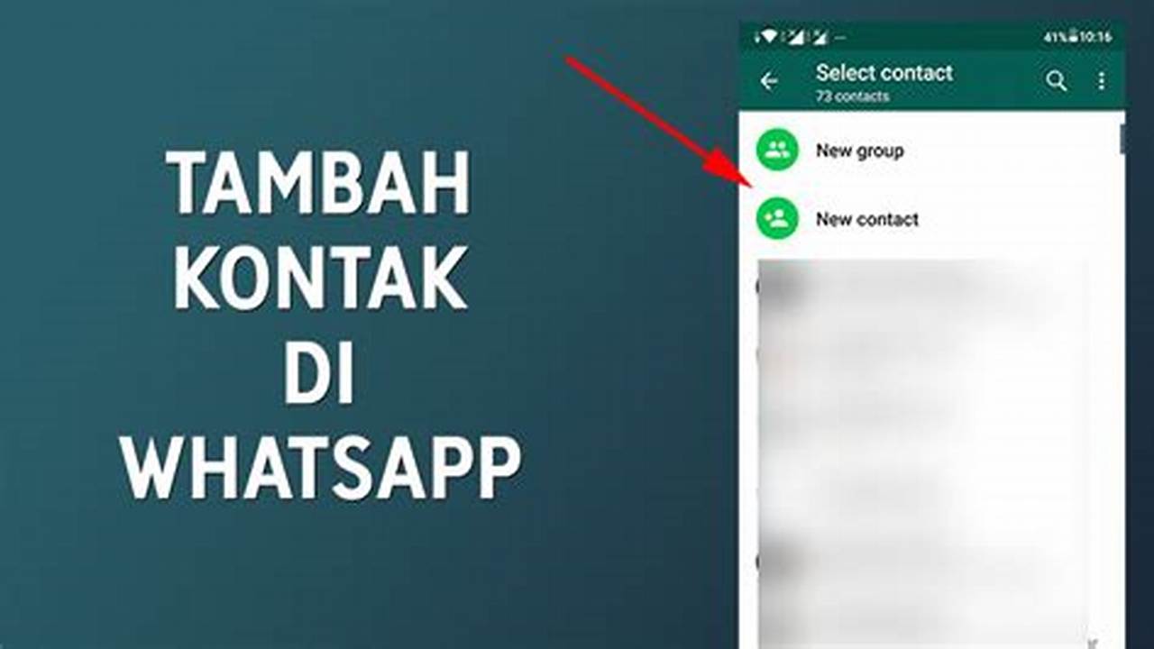 Tambah Kontak, Info