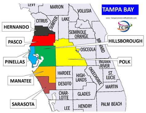 Counties in the Tampa Bay Region Download Scientific Diagram