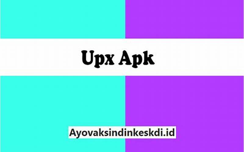 Tampilan Awal Aplikasi Upx Mod Apk