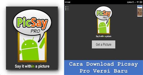 Tampilan Baru PicSay Pro
