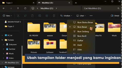 Tampilan Folder Screenshots Di Windows