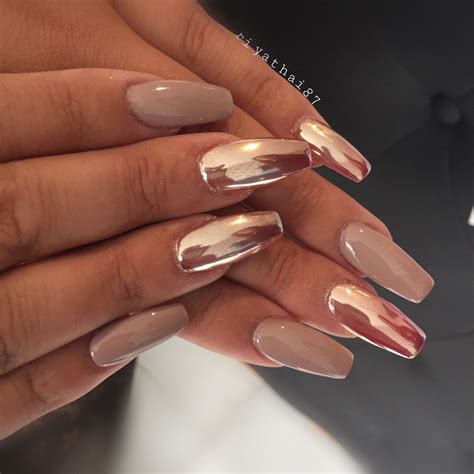 Tan Chrome Nails: The Latest Trend In Nail Art