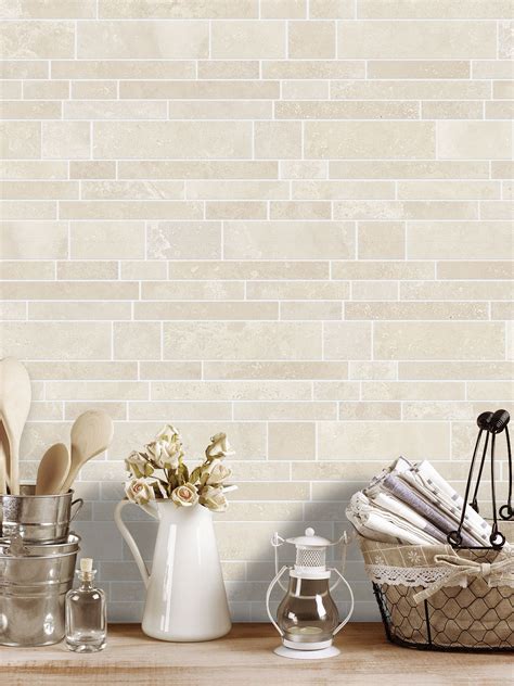 Tan Tile Backsplash