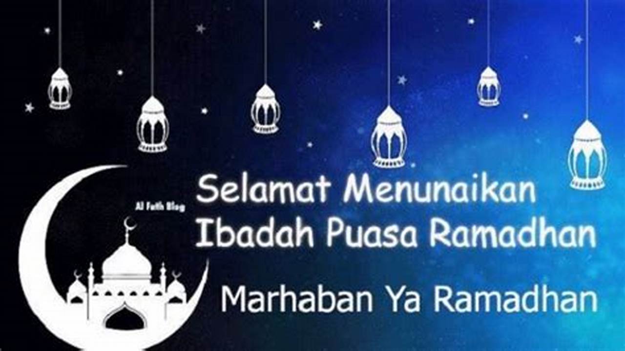 Tanggal Berakhir Puasa, Ramadhan