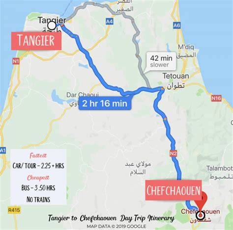 Tangier to Chefchaouen Drive
