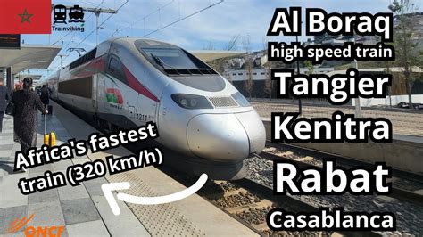 Tangier to Rabat train