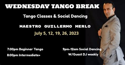 Tango Society Of Boston Calendar