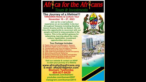 Tanzania Tour Preparation