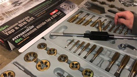 Unleashing Precision and Efficiency with the Ultimate Tap and Die Set from Harbor Freight