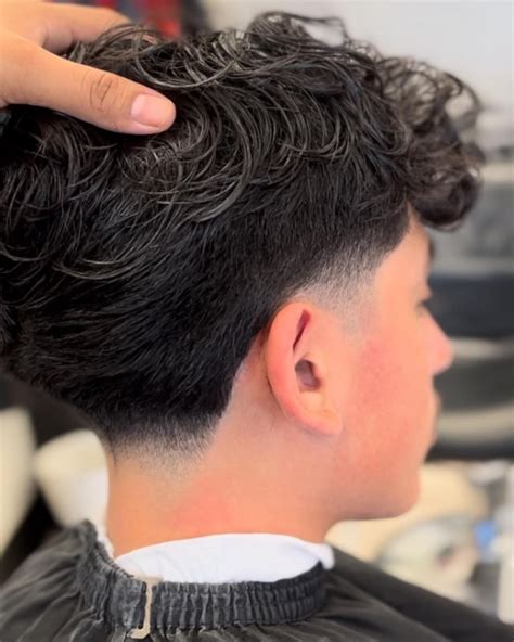 Taper Fade Haircut Back View