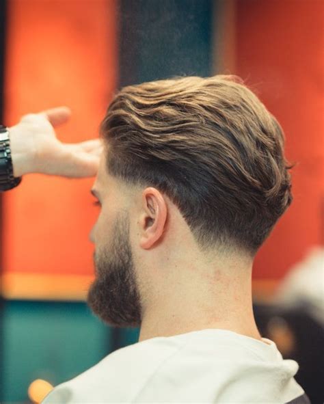 Taper Haircut Back Men