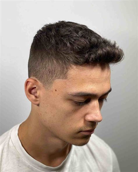 Taper Haircut Men Short