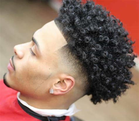 Taper Light Skin Curly Haircuts