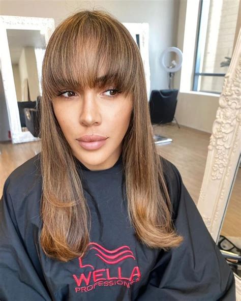 Tapered Bangs Haircut