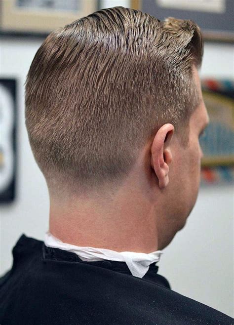 Tapered Haircut Neck