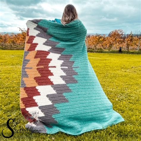 Tapestry Crochet Blanket