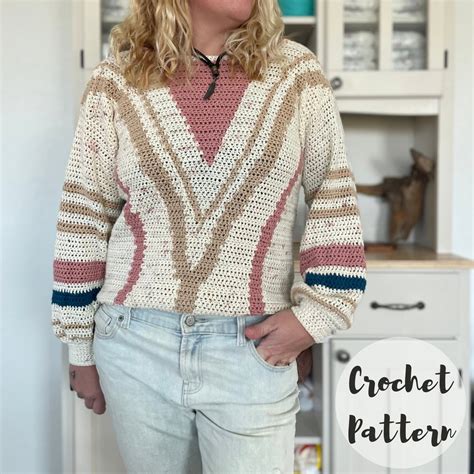 Tapestry Crochet Sweater