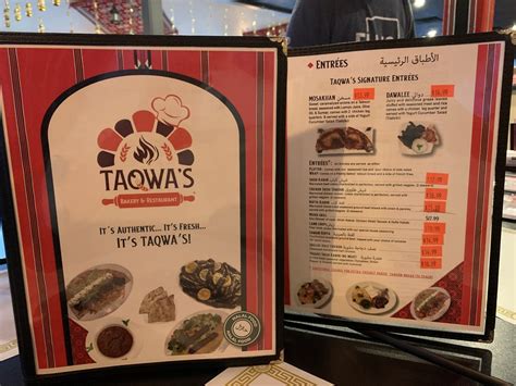 Taqwas Menu