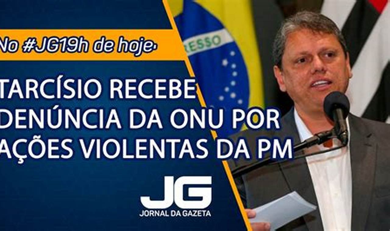 Breaking News: Tarcsio ONU Elected Governor of So Paulo