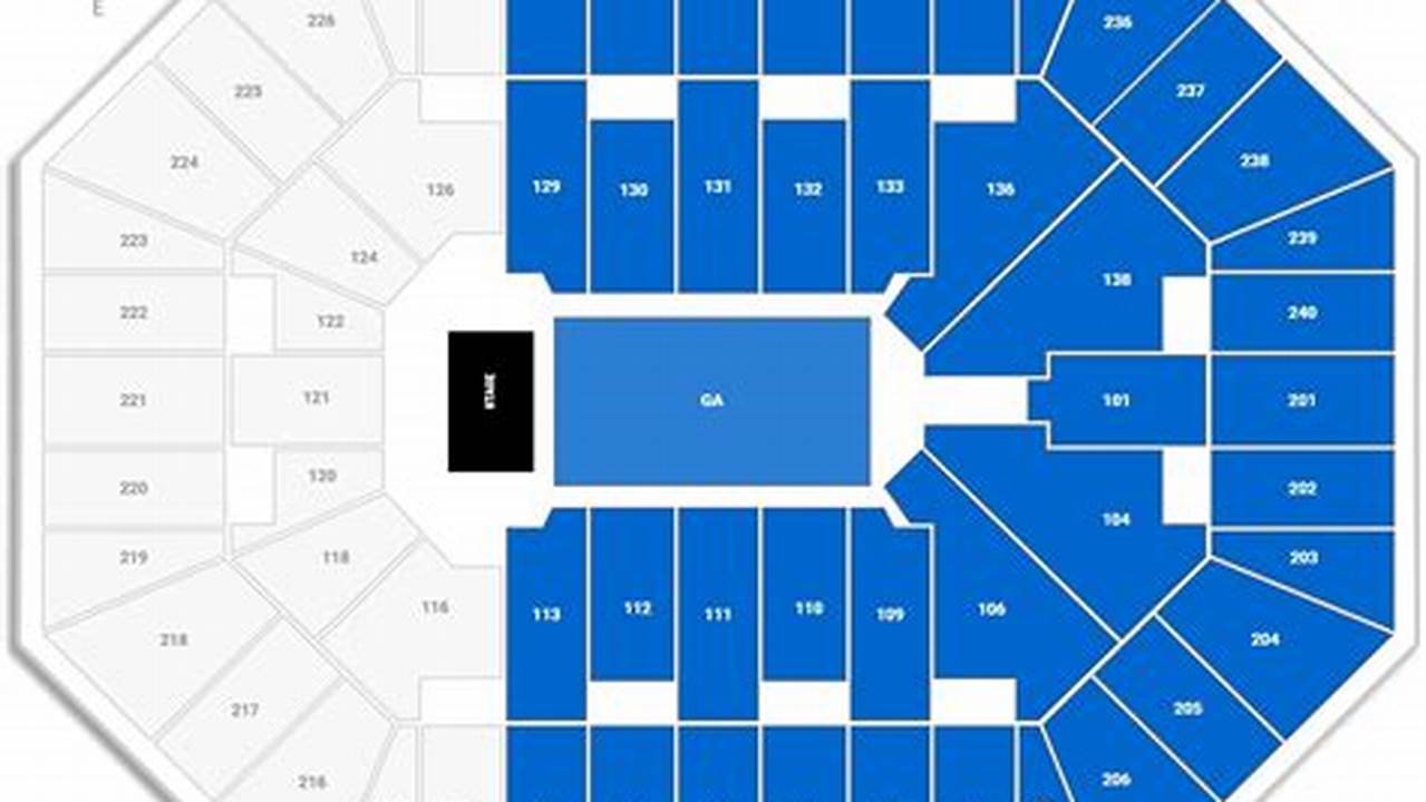Target Center Seating Chart Concert