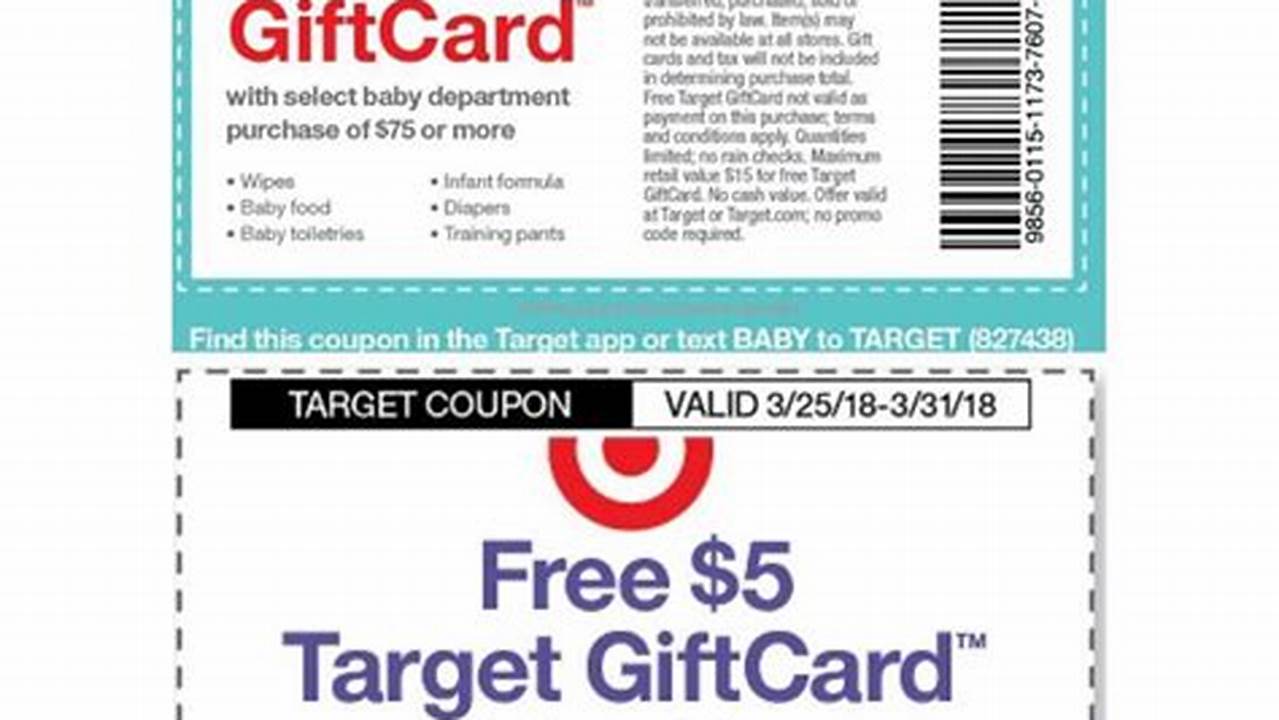 Target Promo Code April 2024 Printable