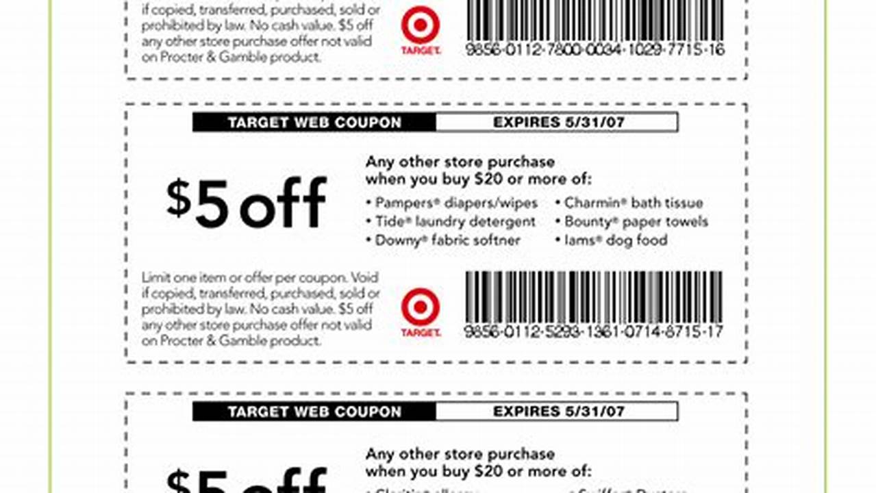 Target Promo Code July 2024 Printable