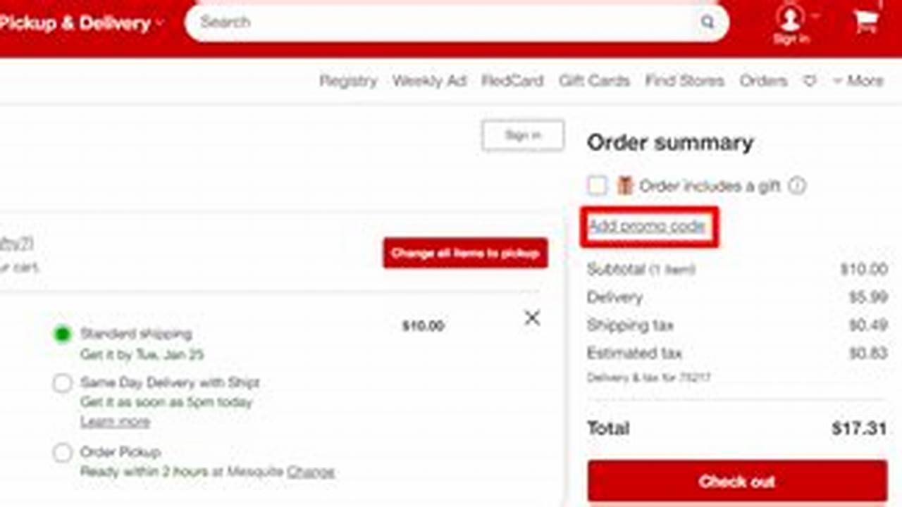 Target Promo Code September 2024 Target