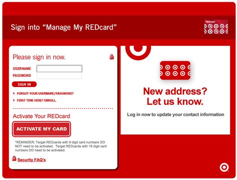 Target Redcard Login Guide and bill payment Secure Login Tips