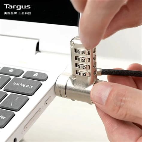 Targus laptop lock register