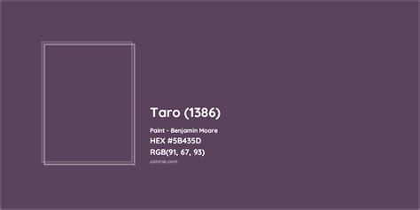 Taro in interior design