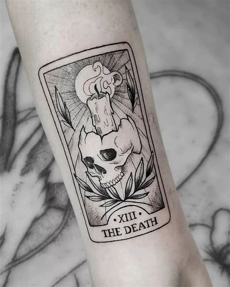 Tarot Card Tattoo